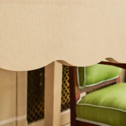 Furniture<Mrs. Alice Gwendolyn Grasscloth Console Table