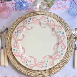 Dinner Plates | Crockery Sets<Mrs. Alice Harley's Bow Dinner Plates (Set of 4)
