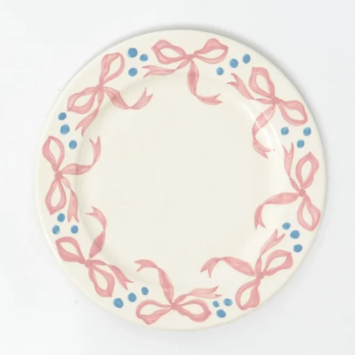 Dinner Plates | Crockery Sets<Mrs. Alice Harley's Bow Dinner Plates (Set of 4)