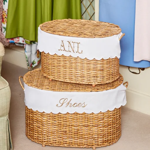 For The Hostess | For The Rattan Lover<Mrs. Alice Isabella Rattan Basket (Medium)