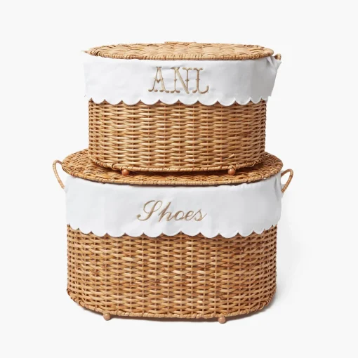 For The Hostess | For The Rattan Lover<Mrs. Alice Isabella Rattan Basket (Medium)