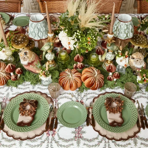 Napkins | Mrs. Alice Monogram<Mrs. Alice Isabella Taupe & Chocolate Napkins (Set of 4)