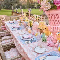 Placemats<Mrs. Alice Isla Blue & Pink Placemats (Set of 4)