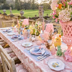 Placemats<Mrs. Alice Isla Blue & Pink Placemats (Set of 4)