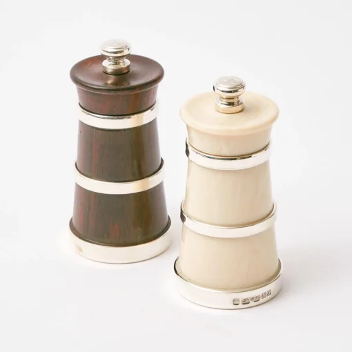 Crockery Sets | For The Hostess<Mrs. Alice Ivorine & Rosewood Salt & Pepper Set