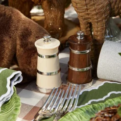 Crockery Sets | For The Hostess<Mrs. Alice Ivorine & Rosewood Salt & Pepper Set