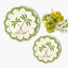 Summer Crockery | Starter Plates<Mrs. Alice Jardin de Palmier Starter Plate