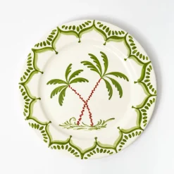 Summer Crockery | Starter Plates<Mrs. Alice Jardin de Palmier Starter Plates (Set of 4)