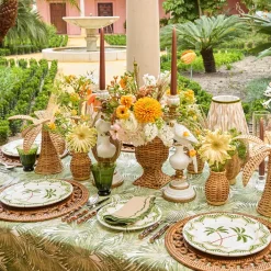 Summer Crockery | Starter Plates<Mrs. Alice Jardin de Palmier Starter Plates (Set of 4)