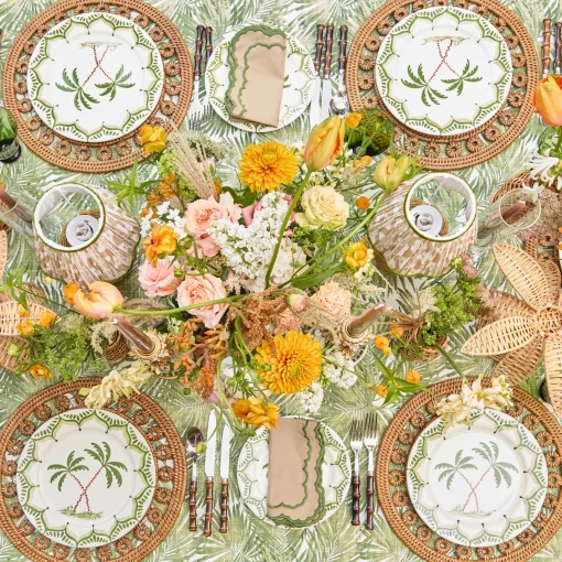 Summer Crockery | Starter Plates<Mrs. Alice Jardin de Palmier Starter Plate