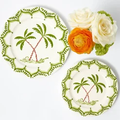 Summer Crockery | Starter Plates<Mrs. Alice Jardin de Palmier Starter Plate
