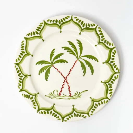 Summer Crockery | Starter Plates<Mrs. Alice Jardin de Palmier Starter Plate