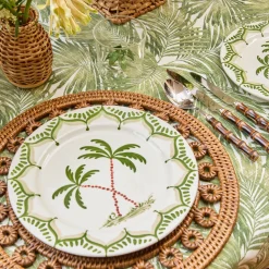 Summer Crockery | Starter Plates<Mrs. Alice Jardin de Palmier Starter Plates (Set of 4)