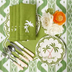 Summer Crockery | Starter Plates<Mrs. Alice Jardin de Palmier Starter Plate