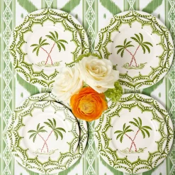 Summer Crockery | Starter Plates<Mrs. Alice Jardin de Palmier Starter Plate