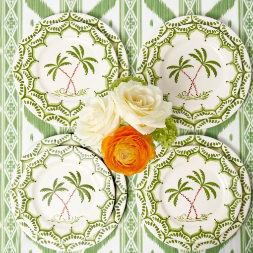 Summer Crockery | Starter Plates<Mrs. Alice Jardin de Palmier Starter Plate