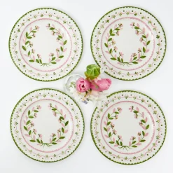Dinner Plates | Crockery Sets<Mrs. Alice Josephine Garland Dinner Plates (Set of 4)