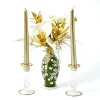 Summer Candleware | Candle Holders<Mrs. Alice Joy Gold Fluted Candle Holder (Pair)