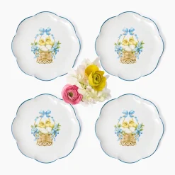 Starter Plates | Crockery Sets<Mrs. Alice Joy of Easter Starter Plates (Set of 4)