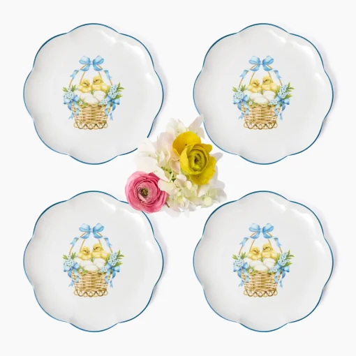 Starter Plates | Crockery Sets<Mrs. Alice Joy of Easter Starter Plates (Set of 4)