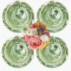 Summer Crockery | Crockery Sets<Mrs. Alice Julia Green Marbled Dinner & Starter Plates (Set of 8)