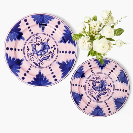 Starter Plates<Mrs. Alice Kamari Pink & Blue Starter Plate