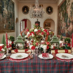 Napkins | Mrs. Alice Monogram<Mrs. Alice Katherine Berry Red Napkins (Set of 4)