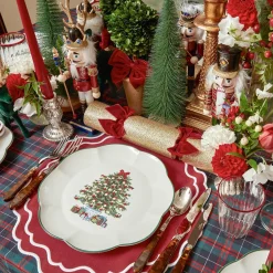 Table Linen Sets | Mrs. Alice Monogram<Mrs. Alice Katherine Berry Red Placemats & Napkins (Set of 4)