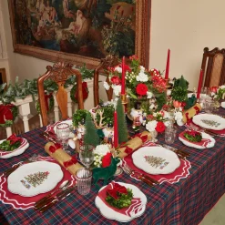Placemats<Mrs. Alice Katherine Berry Red Placemats (Set of 4)