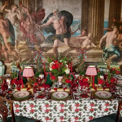 Placemats<Mrs. Alice Katherine Green & Red Placemats (Set of 4)