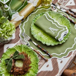 Placemats<Mrs. Alice Katherine Green Placemats (Set of 4)