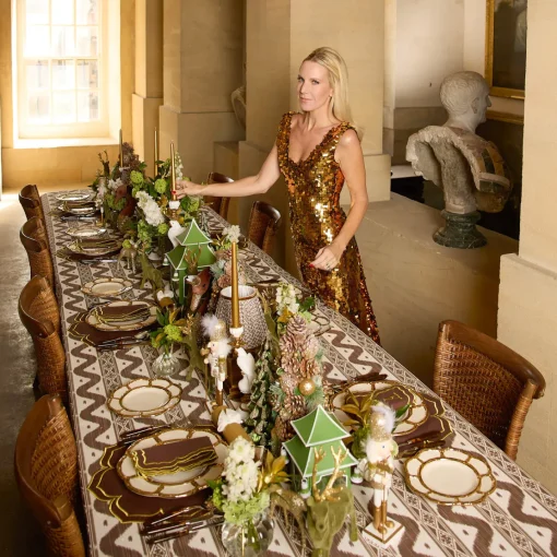 Placemats<Mrs. Alice Katherine Green Placemats (Set of 4)
