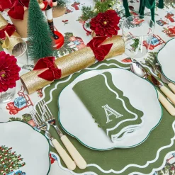 Placemats<Mrs. Alice Katherine Green Placemats (Set of 4)