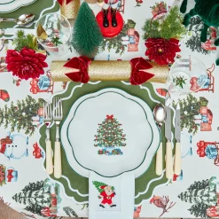 Placemats<Mrs. Alice Katherine Green Placemats (Set of 4)