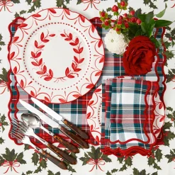 Placemats<Mrs. Alice Katherine Tartan Placemats (Set of 4)