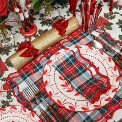 Placemats<Mrs. Alice Katherine Tartan Placemats (Set of 4)
