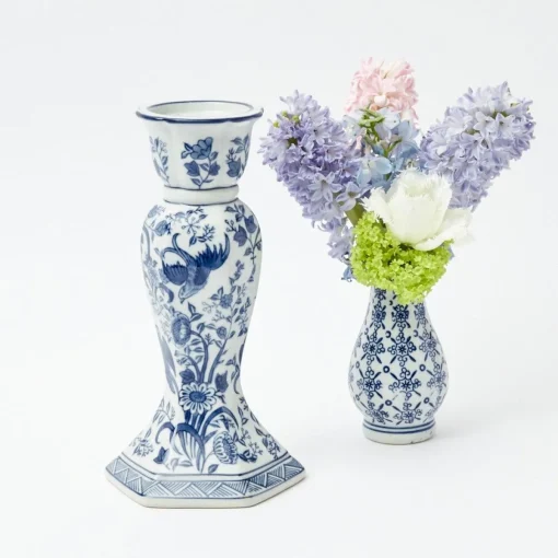 Candle Holders<Mrs. Alice Large Chinoiserie Candle Holder
