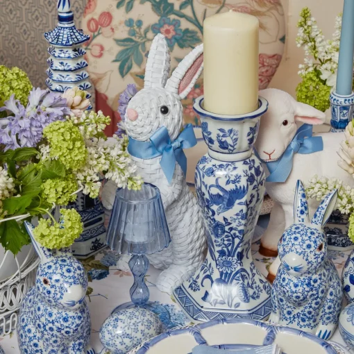Candle Holders<Mrs. Alice Large Chinoiserie Candle Holder