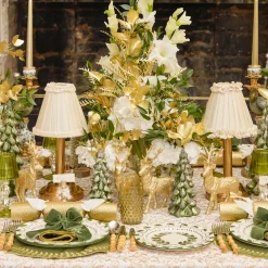 Christmas Decorations<Mrs. Alice Large Emerald Glass Christmas Tree (Pair)