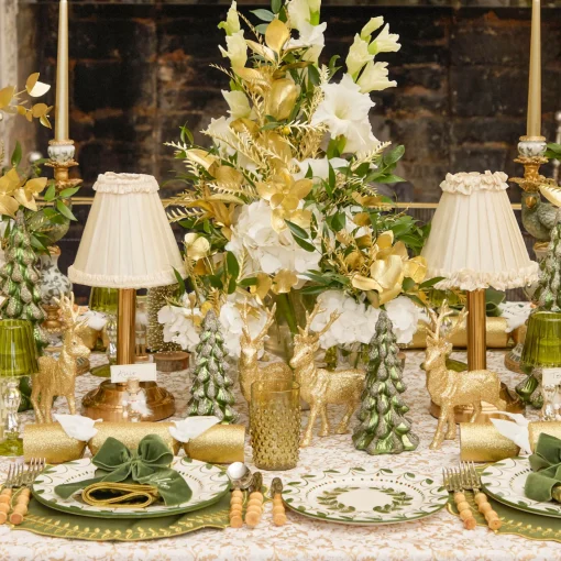 Christmas Decorations<Mrs. Alice Large Emerald Glass Christmas Tree (Pair)