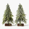 Christmas Decorations<Mrs. Alice Large Frosted Fir Tree (Pair)