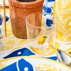 Summer Glassware | Glasses<Mrs. Alice Lemon Glasses (Set of 4)
