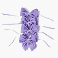 Napkin Rings & Bows<Mrs. Alice Lilac Velvet Napkin Bows (Set of 4)