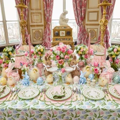 Napkins | Mrs. Alice Monogram<Mrs. Alice Lily Pink & Green Napkins (Set of 4)