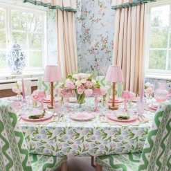 Table Linen Sets | Mrs. Alice Monogram<Mrs. Alice Lily Pink & Green Placemats & Napkins (Set of 4)