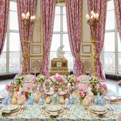 Table Linen Sets | Mrs. Alice Monogram<Mrs. Alice Lily Pink & Green Placemats & Napkins (Set of 4)