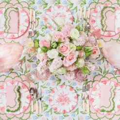 Table Linen Sets | Mrs. Alice Monogram<Mrs. Alice Lily Pink & Green Placemats & Napkins (Set of 4)