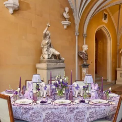 Placemats<Mrs. Alice Lily Purple Placemats (Set of 4)