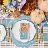 Table Linen Sets | Mrs. Alice Monogram<Mrs. Alice Mariana Duck Egg Placemats & Napkins (Set of 4)