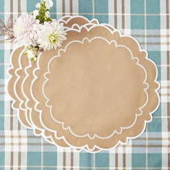 Placemats<Mrs. Alice Mariana Sand Placemats (Set of 4)
